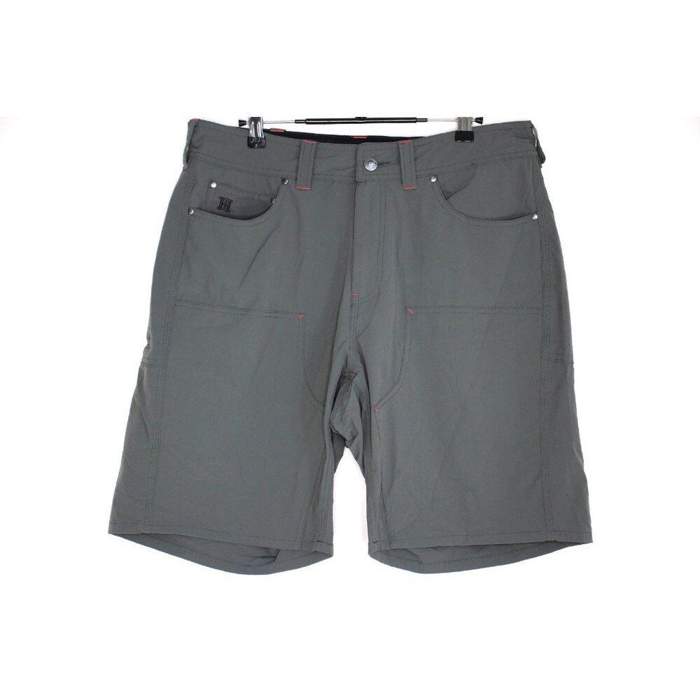 Howler Brothers Bros. Mens 34 x 9.5 Ripstop Nylon Blend Outdoor Shorts A1695